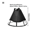 Dog Wound Soft Recovery Cone - Adjustable, Anti-Lick/Anti-Bite Shield, Breathable Pet Cone