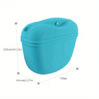 Silicone Dog Treat Bag – Waterproof Portable Training Pouch with Magnetic Clip