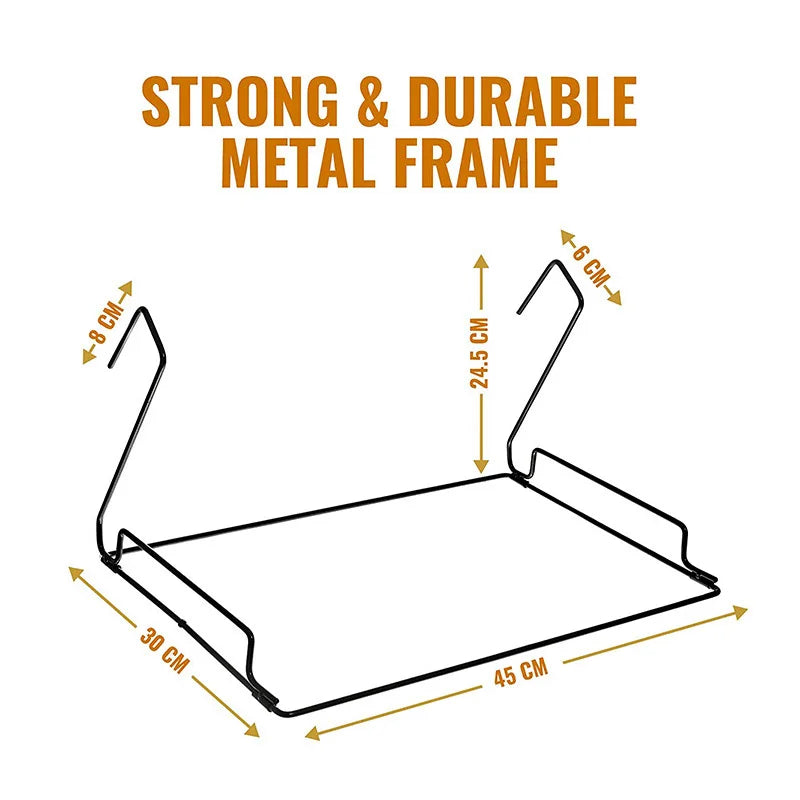 Hanging Cat Hammock Pet Bed With Strong Durable Metal Frame