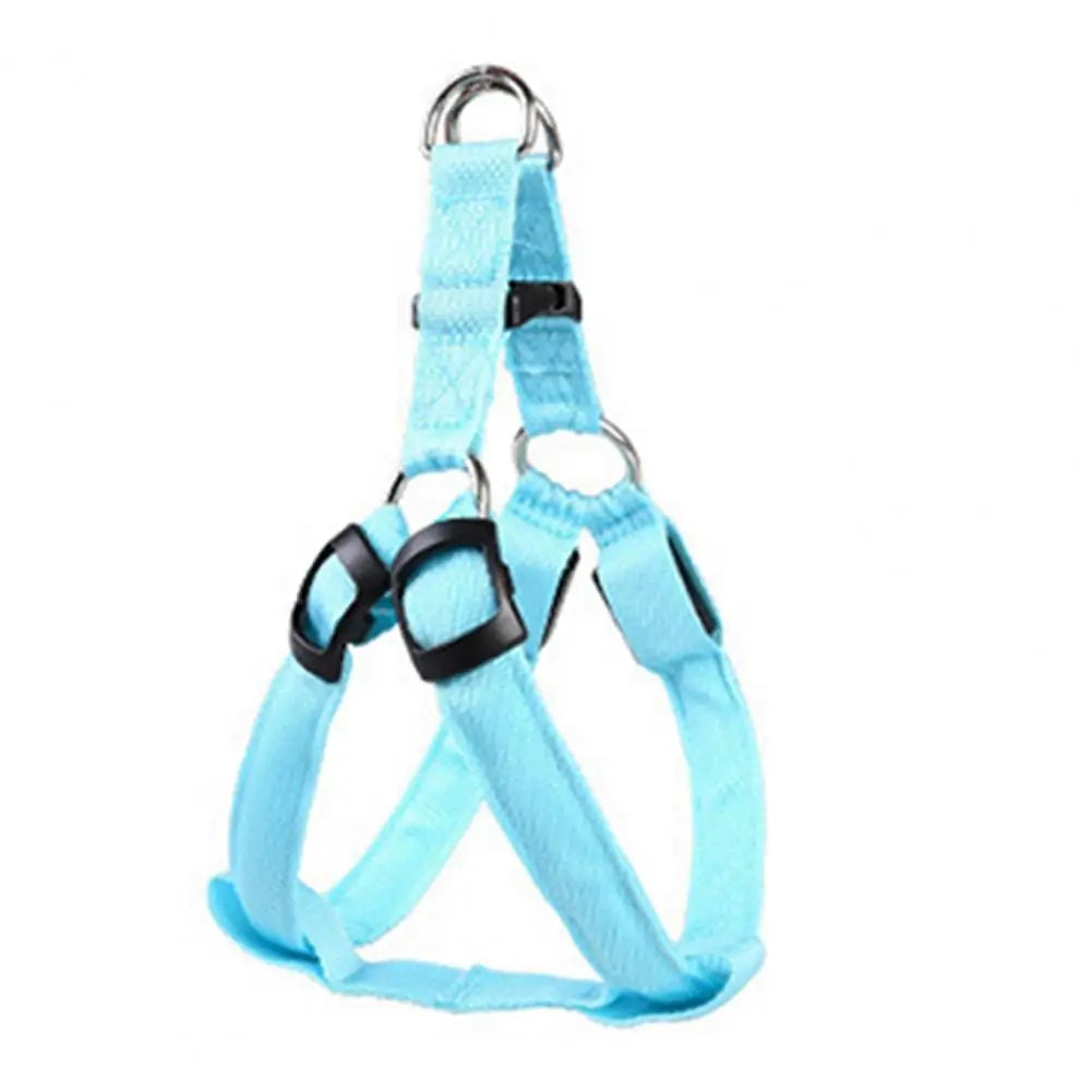 Adjustable, USB Rechargeable, LED Pet Harness - Glow-in-The-Dark Safety Harness