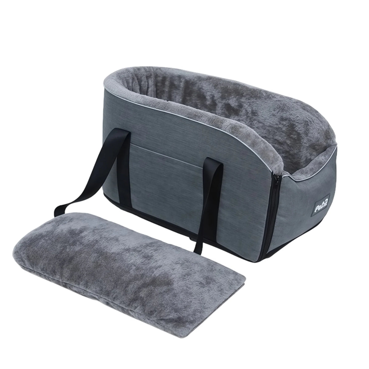 Center Console Pet Car Carrier for Cats and Dogs - Pet Travel Bag