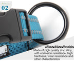 Padded, Nylon Dog Collar with Buckle