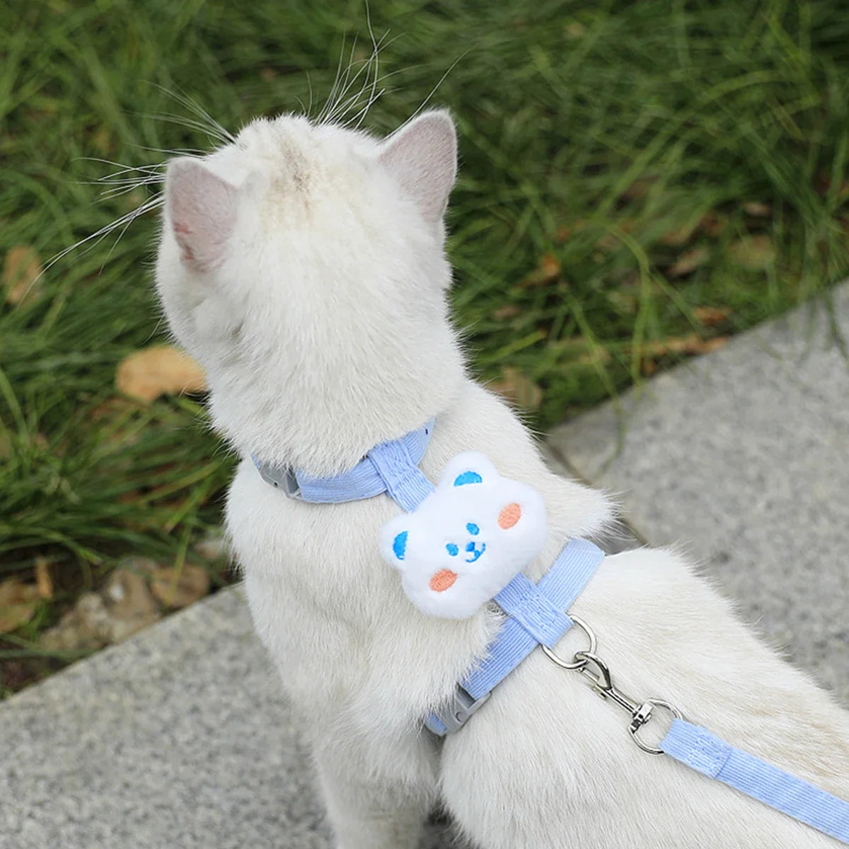 Adjustable Harness & Leash Set for Cats