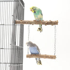 1PC Parrot suspension bridge toys, bird toys, swing supplies, claw grinding, pole standing, birdcage accessories