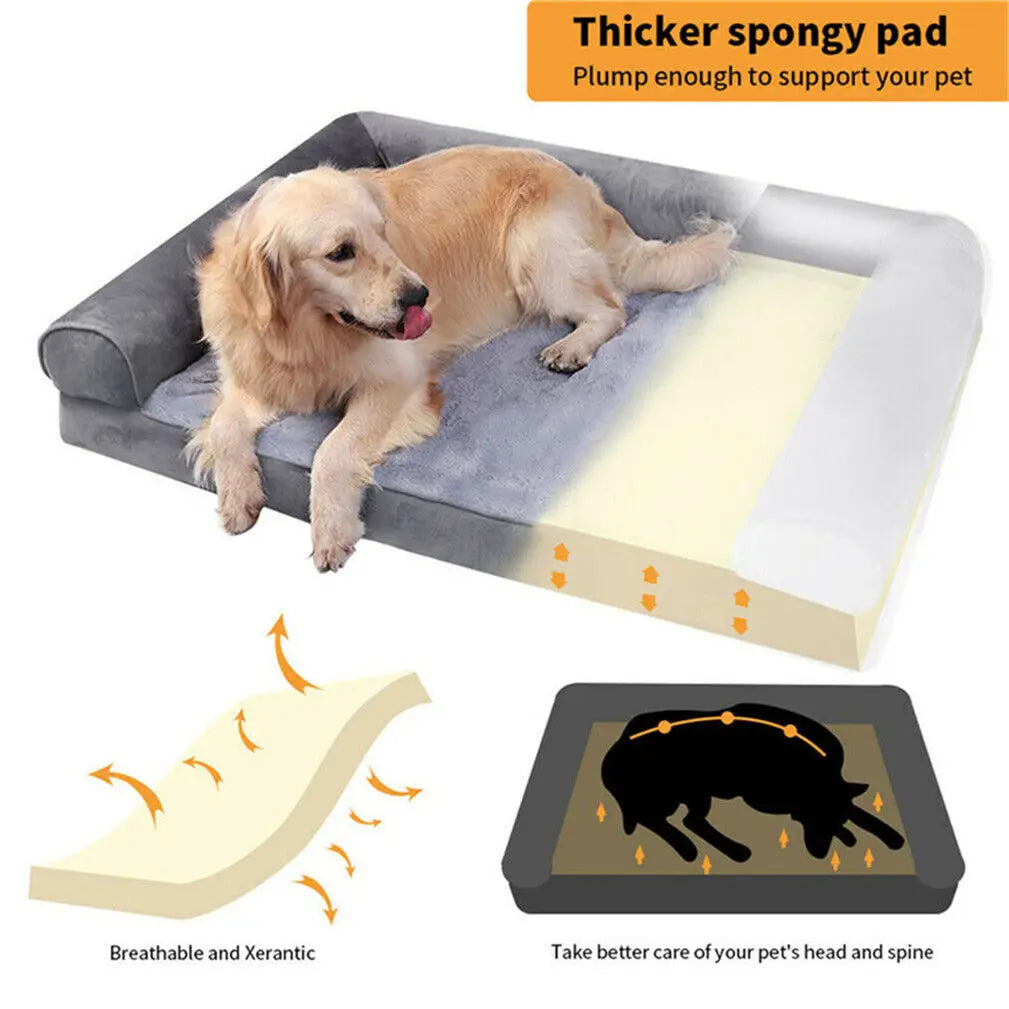Orthopedic Dog Bed with Removable Washable Cover