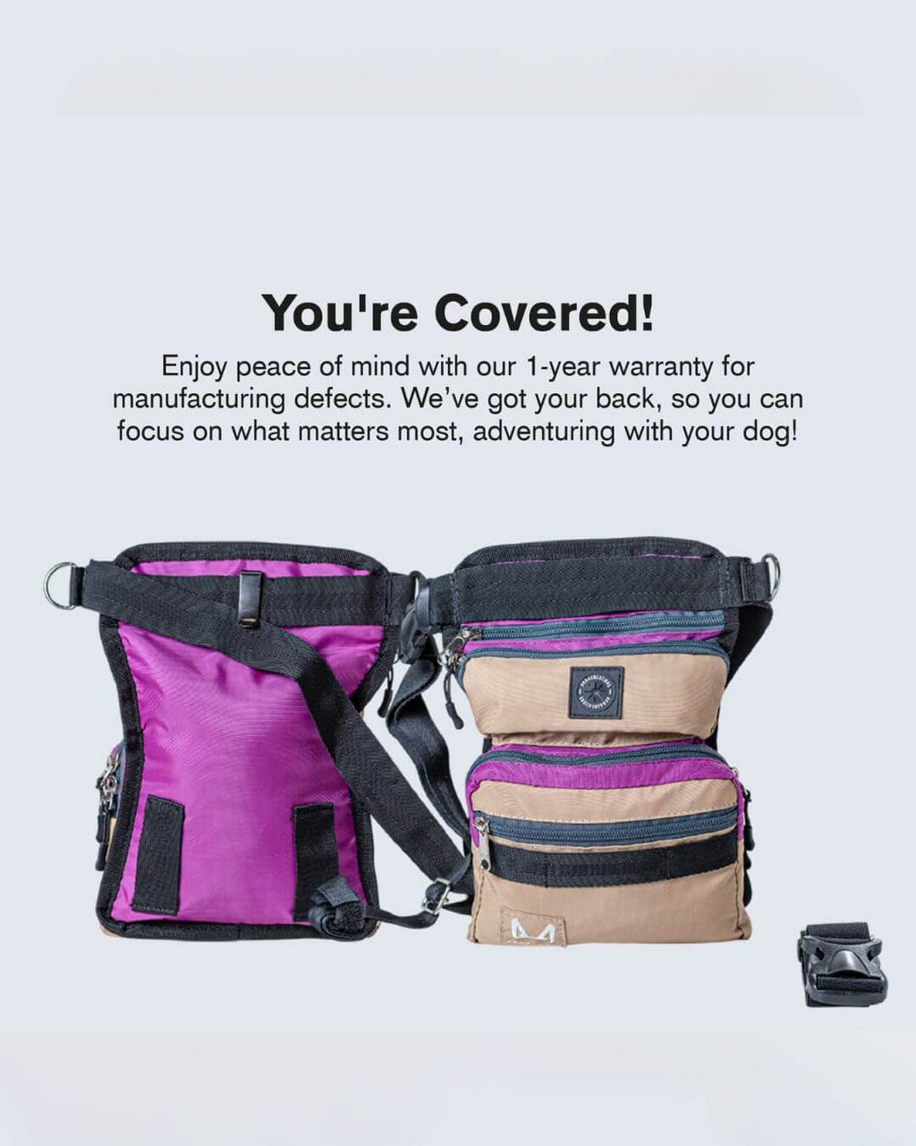 Slim Fit Thigh Treat Bag – Dog Training Pouch