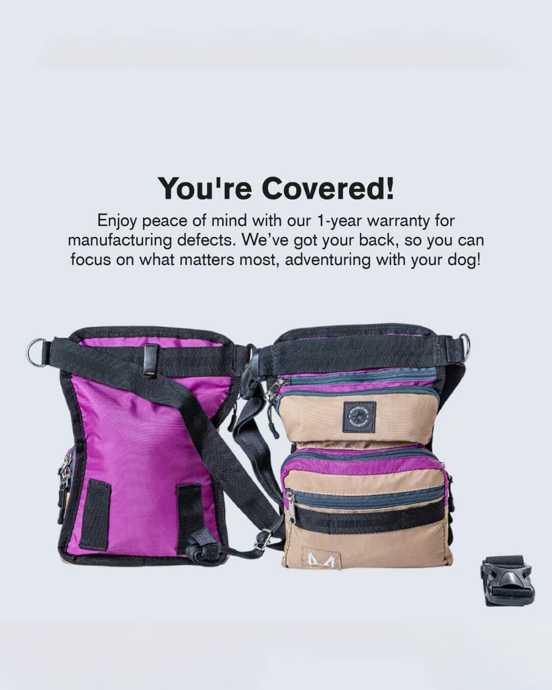 Slim Fit Thigh Treat Bag – Dog Training Pouch