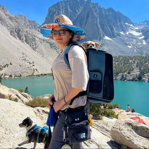 Thigh Treat Bag – Dog Training & Hiking Pouch