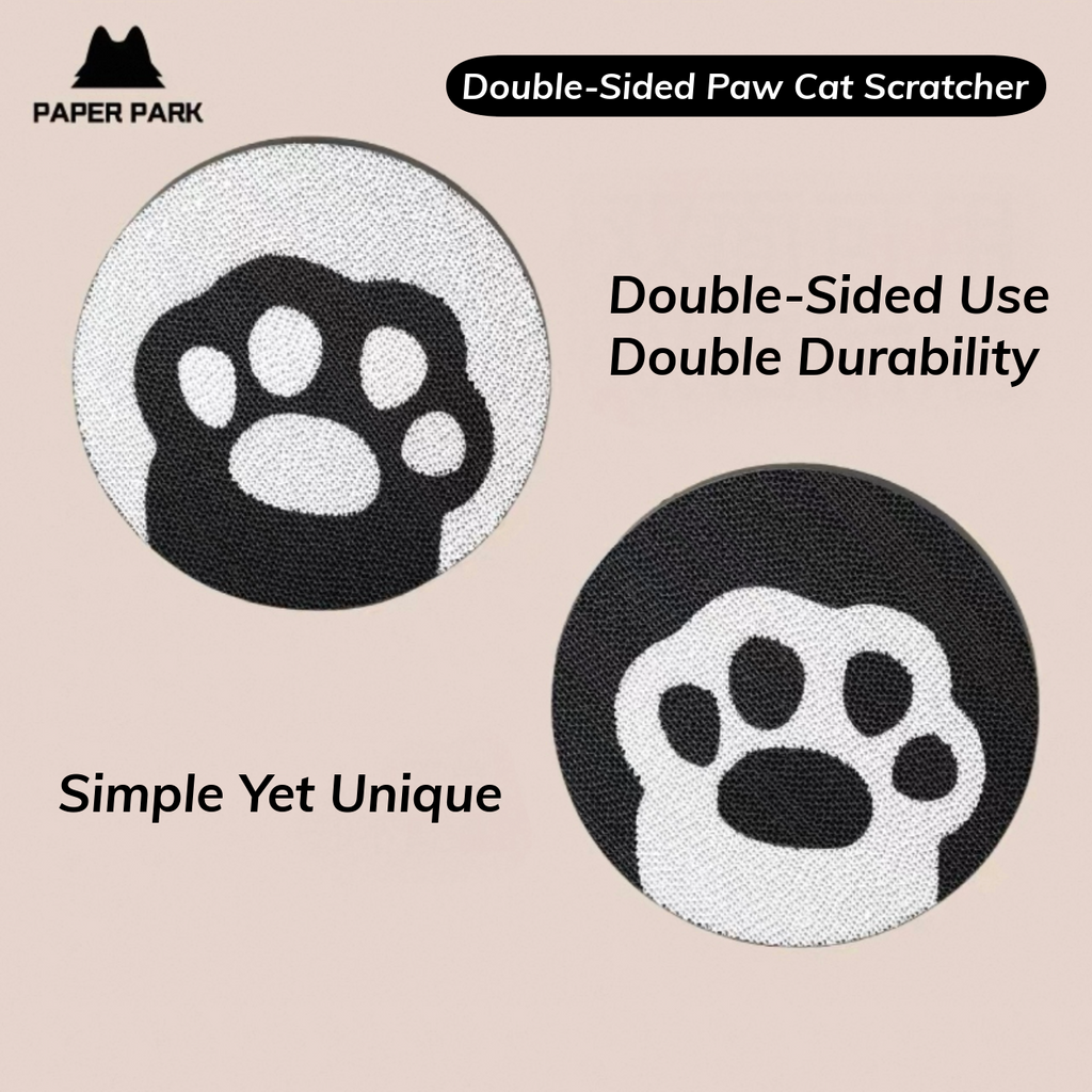 Paper Park | Double-Sided Cat Scratcher (Paw)