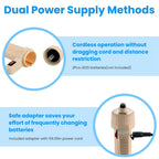 Multifunctional Electric Aquarium Gravel Cleaner Kit Length Adjustable Automatic Fish Tank Vacuum Cleaner Change Water Wash Sand Filter Dirt Removal
