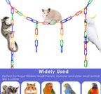 Parrot Toy Bird Supplies C-Shape Plastic Chain