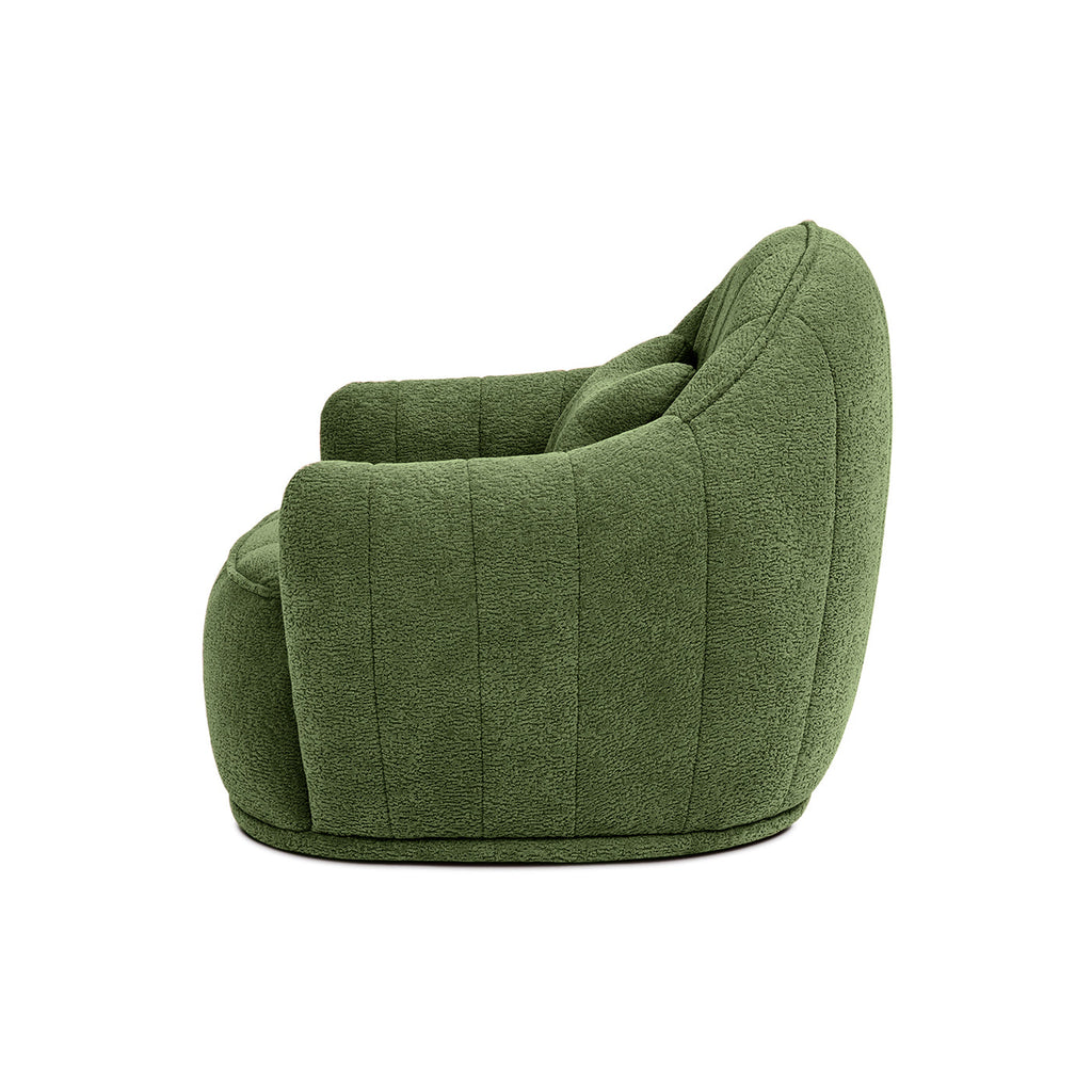 Louie 30.5" Dog Sofa Bed with Raised Armrests - Moss