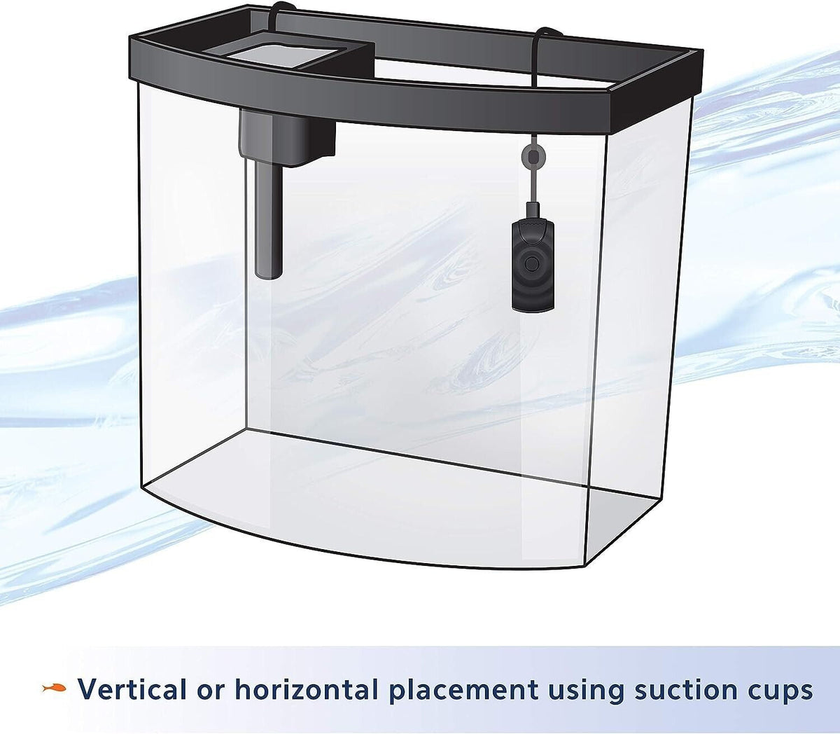 Mini Flat Heater for Small Aquariums