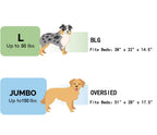 Elegant Rectangular Pet Bed For Big And Oversized Dogs