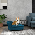 Elevated Pet Sofa Bed with Storage - Small & Medium Dogs