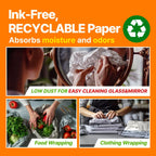 Bird Cage Liner Sheets Acid Free Non Toxic Paper Bedding 120Ct
