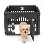 Plastic Dog With Movable Enclosure, Suitable For Small And Medium-sized Dogs, Cats And Rabbits.