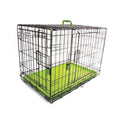 M-Pets Voyager Two-Door Medium Dog Crate Green 76x48x53cm
