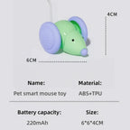 Interactive Electric Mouse Cat Toy Automatic Pet Toy