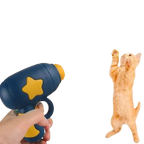 Interactive Flying Disc Cat Toy Gun