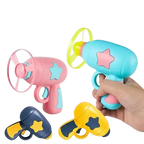 Interactive Flying Disc Cat Toy Gun