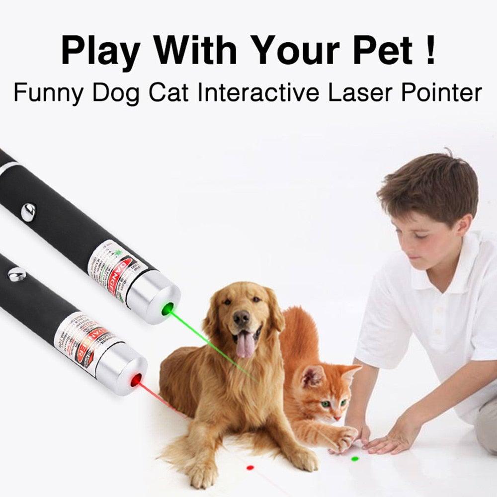LED Laser Pet Cat Toy Red Dot Light Sight 530Nm 405Nm 650Nm Interactive Pen Pointer For Cats Dogs Pet Interactive Toys Cat Chase Exercise Toys For Indoor Cat Laser Presentation Remotes For Indoor Classroom Teaching