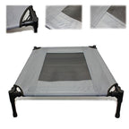 M-Pets Elevated Pet Bed Cooling Mesh Cot for Cats & Dogs Medium