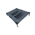 M-Pets Elevated Pet Bed Cooling Mesh Cot for Cats & Dogs Medium