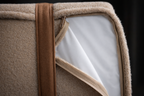 The Modern Day Bed — Boucle Lounge Dog Bed | High-Density Foam, Waterproof Lined, Washable