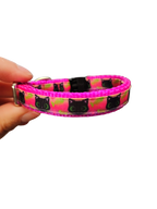 1/2" Black Cat Nylon Dog / Cat Collar
