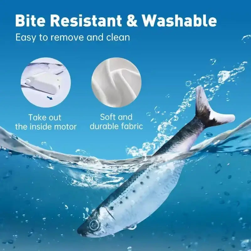 Smart Electric Interactive Fish Cat Toy