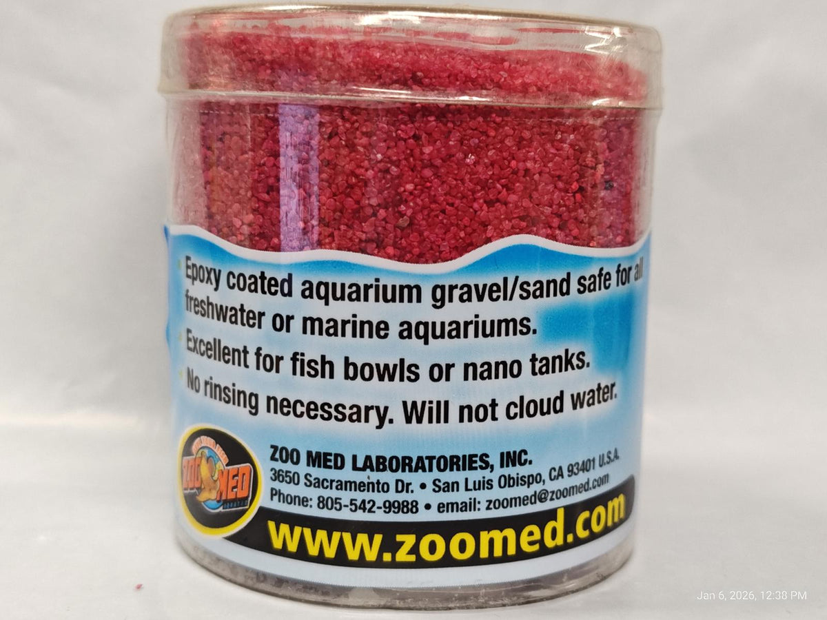Red Sand 8 ounce Aquarium Substrate  Accents Fish Tanks  [COPY]
